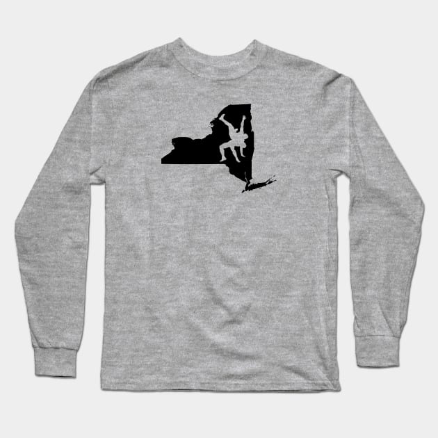 New York Wrestling Long Sleeve T-Shirt by Ruiz Combat Grappling